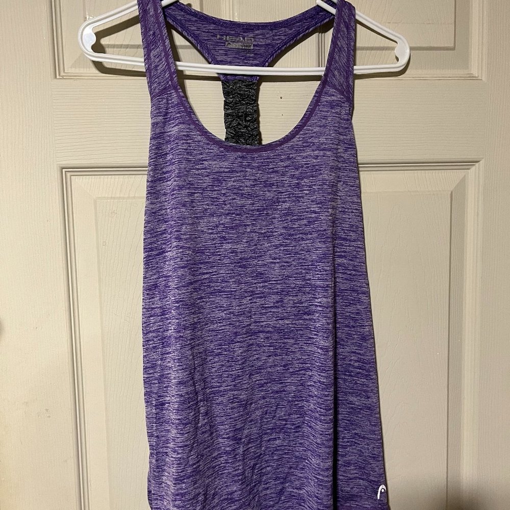 Head Purple Athletic Tank, Large  Very cute women's tank, size large.